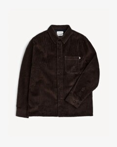 Rotholz Herren Hemd Cord Casual Chocolate Brown