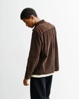 Rotholz Herren Hemd Cord Casual Chocolate Brown