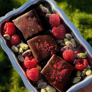 Cosmic Dealer Schokolade - Double layer: Raspberry &...