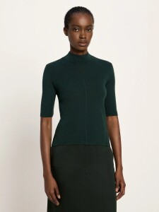 Lanius Damen Longsleeve Halbarmshirt GOTS aus...
