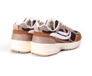 Genesis Footwear Herren Schuhe G-Eco 99 Spotted Sole Cognac/Beige/D.Grey