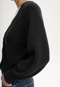 Mela Damen Cardigan Bhuma Black