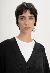 Mela Damen Cardigan Bhuma Black