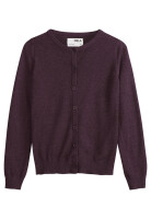 Mela Damen Cardigan Nameen Elderberry Melange