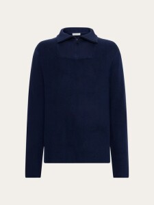 KnowledgeCotton Herren Pullover 1080046 merino half zip...