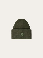 KnowledgeCotton UNISEX Mütze 2210005 big rib beanie Forrest Night