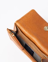 O My Bag Geldbörse Paus Pouch Cognac Stromboli Leather