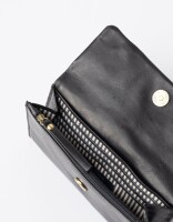 O My Bag Geldbörse Paus Pouch Black Stromboli Leather