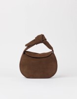 O My Bag Handtasche Coco Croissant Chocolate Suede