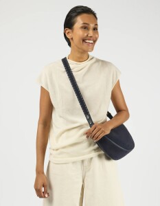 O My Bag Damen Handtasche LEO midi Crossbody Strap...