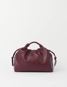 O My Bag Handtasche Kiki midi Dark Cherry Soft Grain