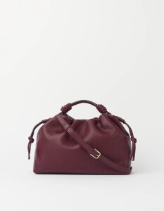 O My Bag Handtasche Kiki midi Dark Cherry Soft Grain