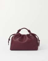 O My Bag Handtasche Kiki midi Dark Cherry Soft Grain