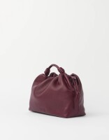 O My Bag Handtasche Kiki midi Dark Cherry Soft Grain