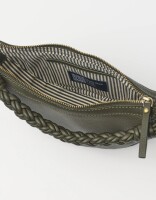 O My Bag Damen Handtasche LEO mini Twisted Handle Moss Soft Grain