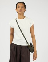 O My Bag Damen Handtasche LEO mini Twisted Handle Moss Soft Grain