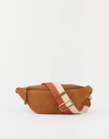 O My Bag Gürteltasche Niko Bum Bag w/Webbing Strap Striped Wild Oak Soft Grain