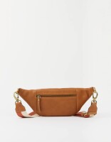 O My Bag Gürteltasche Niko Bum Bag w/Webbing Strap Striped Wild Oak Soft Grain