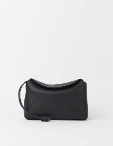 O My Bag Handtasche Sienna Mini Black Soft Grain Leather