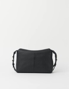O My Bag Handtasche Sienna Mini Black Soft Grain Leather