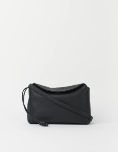 O My Bag Handtasche Sienna Mini Black Soft Grain Leather