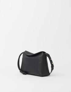 O My Bag Handtasche Sienna Mini Black Soft Grain Leather