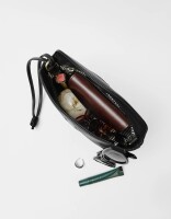 O My Bag Handtasche Sienna Mini Black Soft Grain Leather