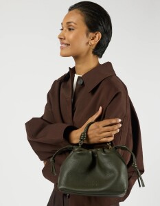 O My Bag Handtasche Kiki mini Moss Soft Grain