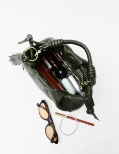 O My Bag Handtasche Kiki mini Moss Soft Grain