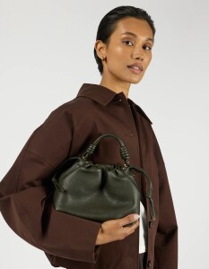 O My Bag Handtasche Kiki mini Moss Soft Grain