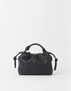 O My Bag Handtasche Kiki mini Black Soft Grain