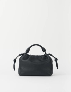 O My Bag Handtasche Kiki mini Black Soft Grain