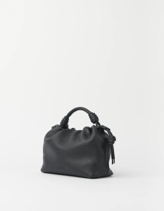 O My Bag Handtasche Kiki mini Black Soft Grain