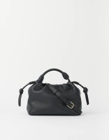 O My Bag Handtasche Kiki mini Black Soft Grain
