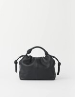 O My Bag Handtasche Kiki mini Black Soft Grain