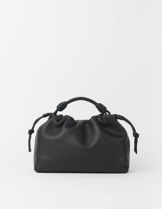 O My Bag Handtasche Kiki midi Black Soft Grain