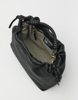 O My Bag Handtasche Kiki midi Black Soft Grain
