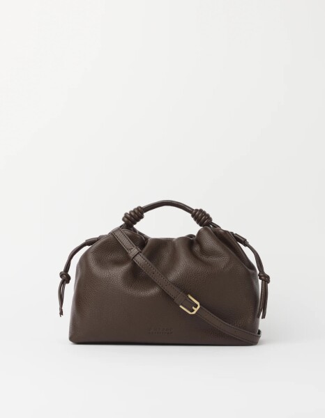 O My Bag Handtasche Kiki midi Chocolate Brown Soft Grain