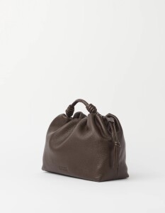 O My Bag Handtasche Kiki midi Chocolate Brown Soft Grain