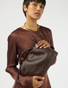O My Bag Handtasche Kiki midi Chocolate Brown Soft Grain