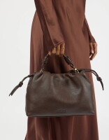 O My Bag Handtasche Kiki midi Chocolate Brown Soft Grain