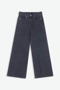Kings of Indigo Damen Jeans Tanja Stripe Black Worn