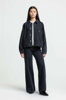 Kings of Indigo Damen Jeans Tanja Stripe Black Worn