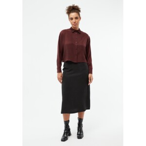 Givn Damen Bluse GB-Savannah Wine Red (Tencel)
