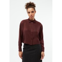 Givn Damen Bluse GB-Savannah Wine Red (Tencel)