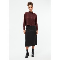 Givn Damen Bluse GB-Savannah Wine Red (Tencel)