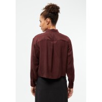 Givn Damen Bluse GB-Savannah Wine Red (Tencel)