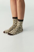 Jute Laune Unisex Socken Leopard