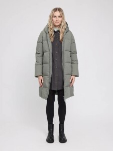 Mazine Damen Jacke Basic Puffer Coat Light Bottle
