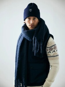 KnowledgeCotton UNISEX Mütze 2210005 big rib beanie...